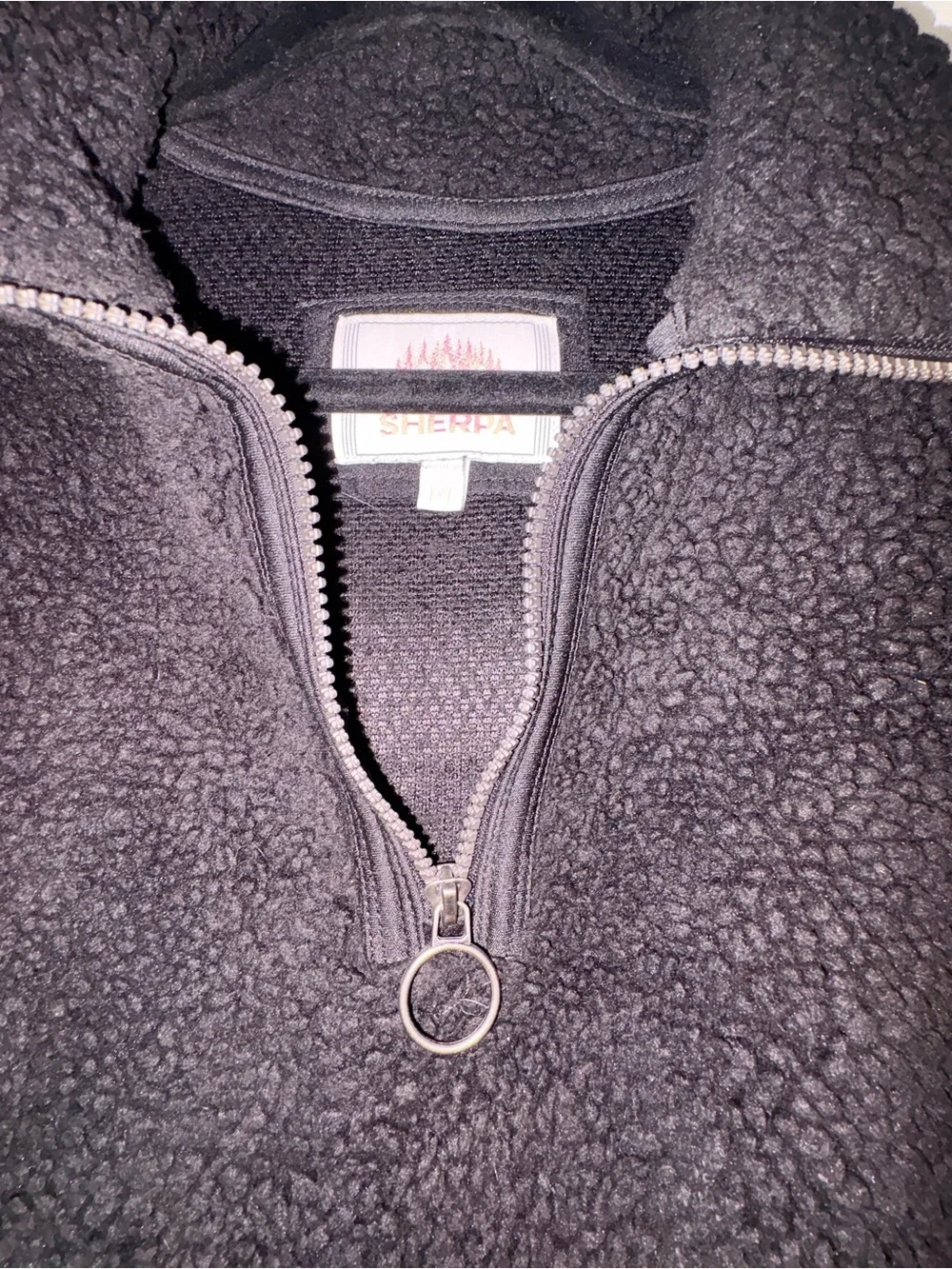 Cozy Sherpa Half-Zip Pullover